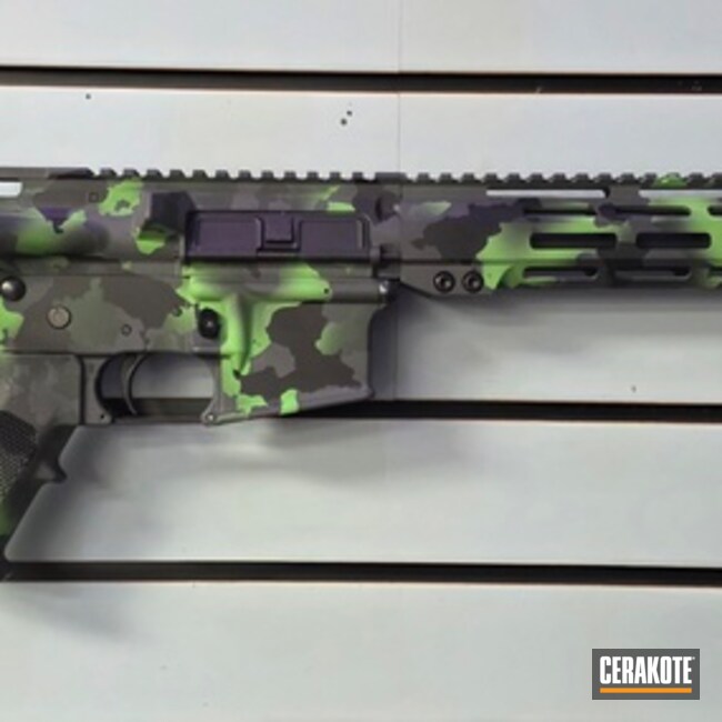 Green Mamba And Armor Black Ar-15