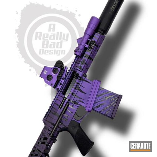 Purple Tiger Stripes