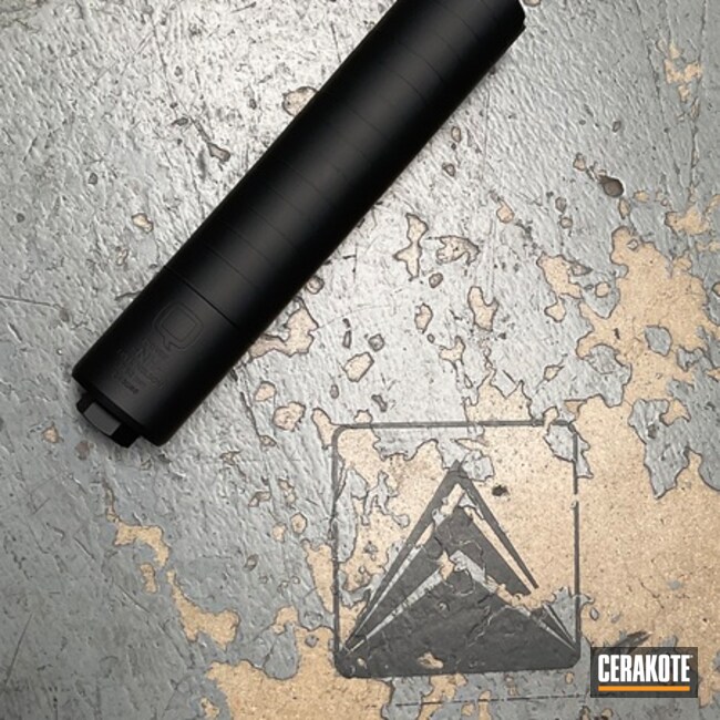 Q Suppressor Coated With Cerakote