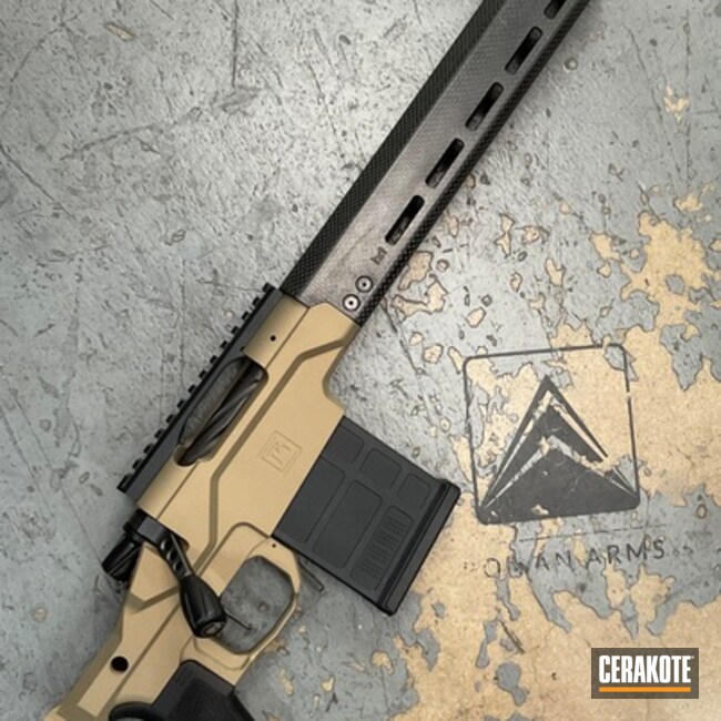 Christensen Coated With Cerakote In Gold