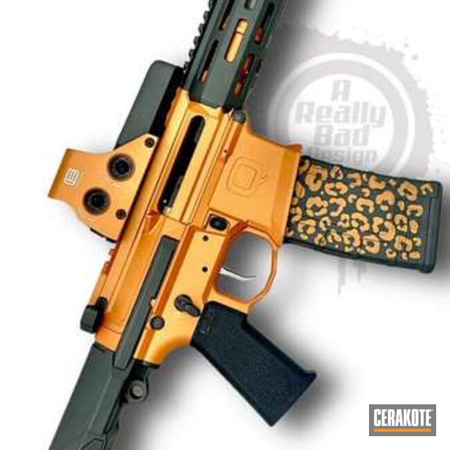 Q Sbr Coated With Cerakote In H-128, F-102, H-309, H-317 And H-234