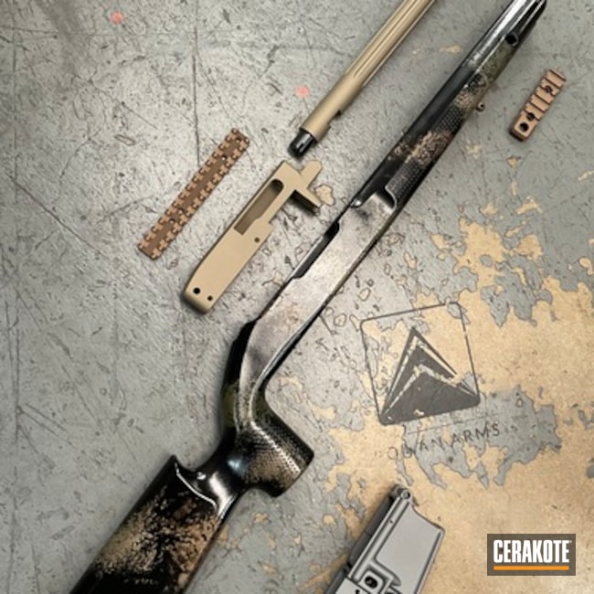 Titanium, High Gloss Armor Clear And Gold 10/22