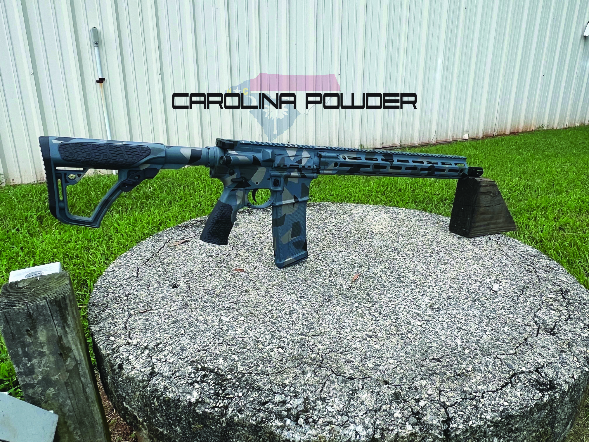 Gun Geometric Urban Geometric Camo | Cerakote
