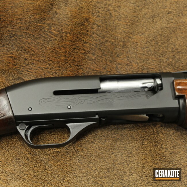 Armor Black Ithaca Shotgun