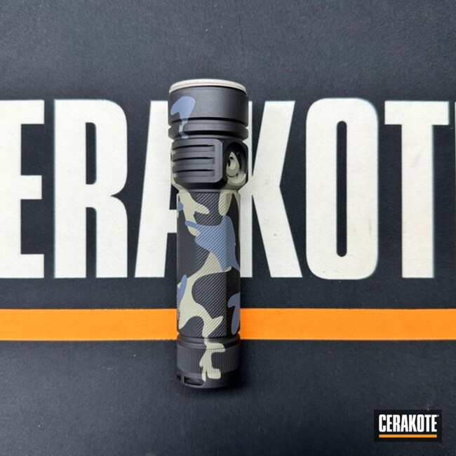 Flashlight Camo Coated With Cerakote