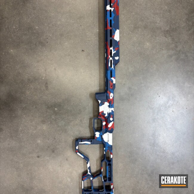 Red White & Blue Multi Cam Stock