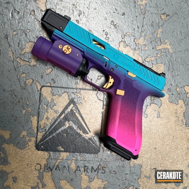 Sig™ Pink, Prison Pink And Aztec Teal Shadow Systems