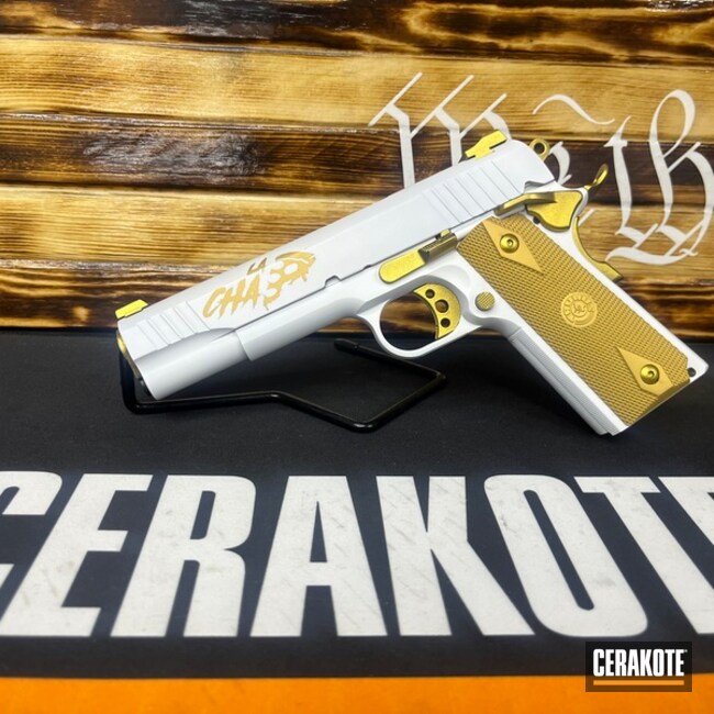 White And Gold 1911!