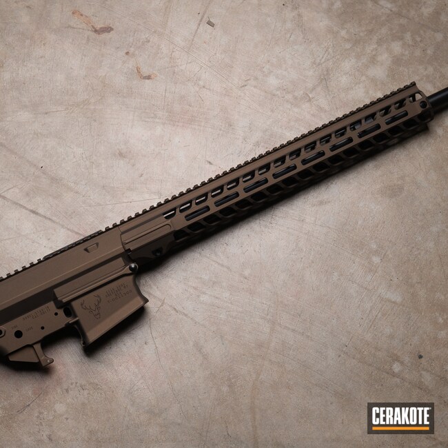 Powder Coating: Stag 15,Stag Arms,Burnt Bronze H-148,Upper / Lower,Rail