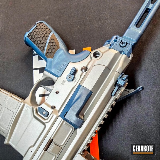 Sig Canebrake Rattler .300blk In Sig Darkgrey/stainless/titanium Blue Air Cure Project