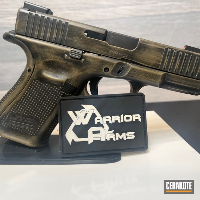 Brunt Bronze Distressed Black