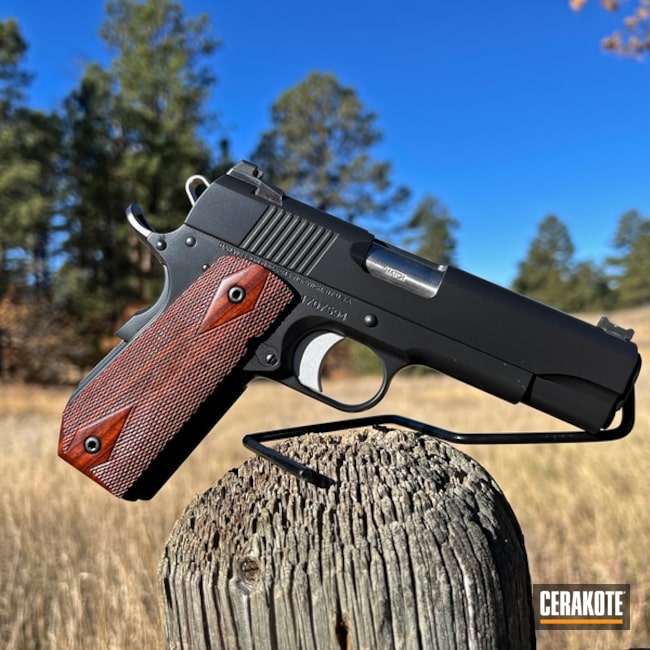 Dan Wesson 1911 In E-100 Blackout