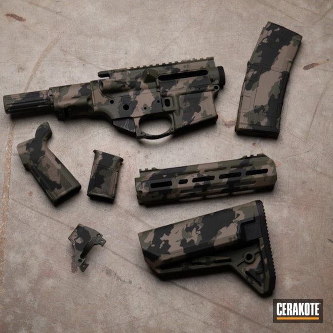 Woodland Ripped Custom Camo 