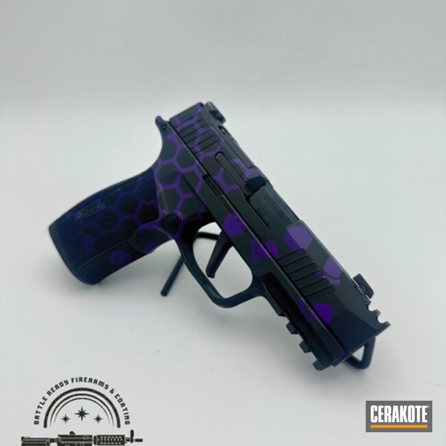 Armor Black And Lollypop Purple P365