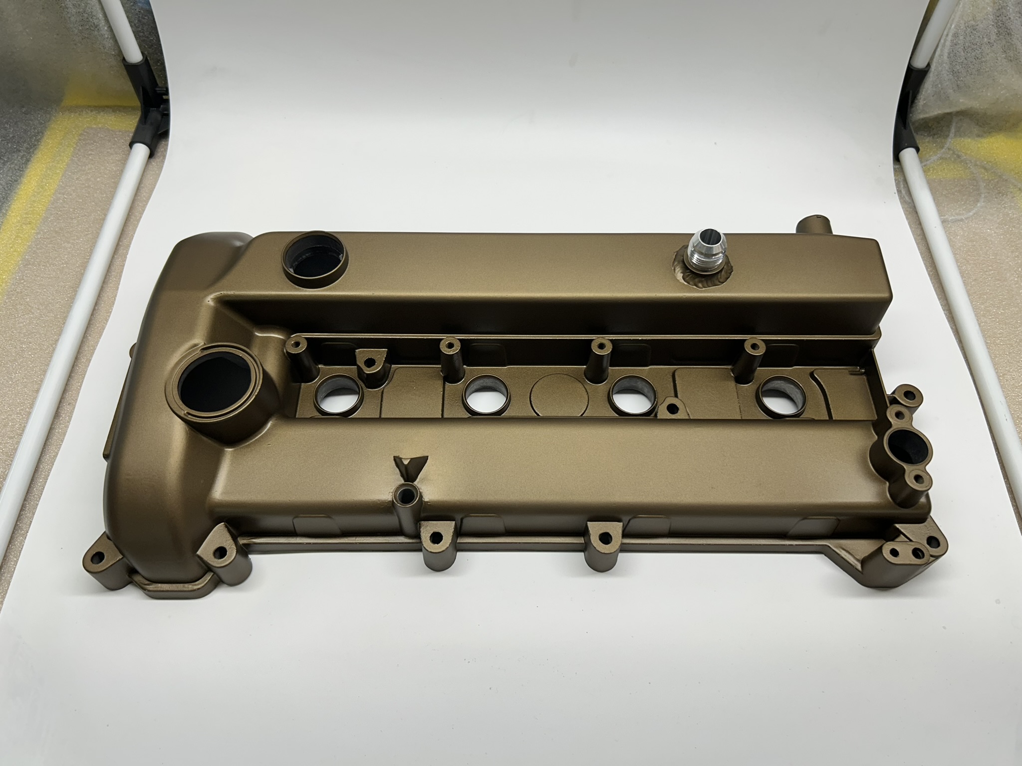 Powder Coating Car Rocker Cover MAZDA MX-5 BURNT BRONZE ROCKER COVER | Cerakote