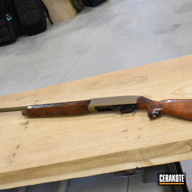 Burnt Bronze Shotgun