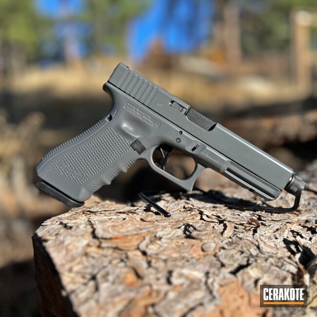 Glock 17 In Concrete