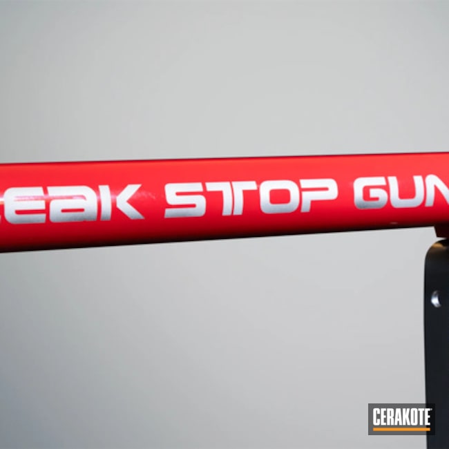Stop Leak - Cerakote And Engraved