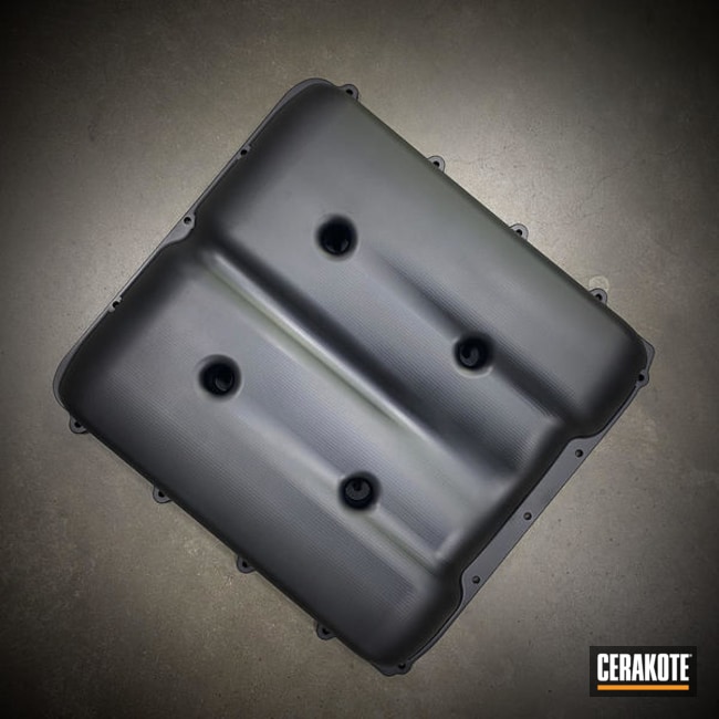 Super Charger Cover In P-202 Arctic Black