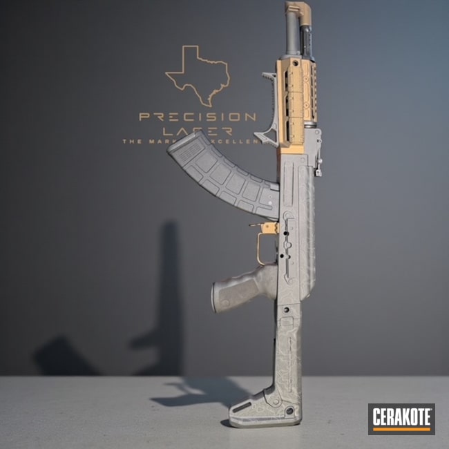 Elite Smoke Ak-47 With Topo Engraving