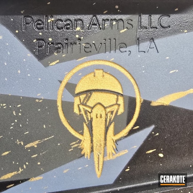 Pelican Arms Build Coated With Cerakote In Stainless, Bright White, Sig™ Dark Grey, Nra Blue, Gloss Black And Gold