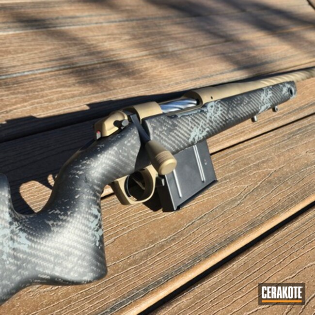 Burnt Bronze Hunting Rifle