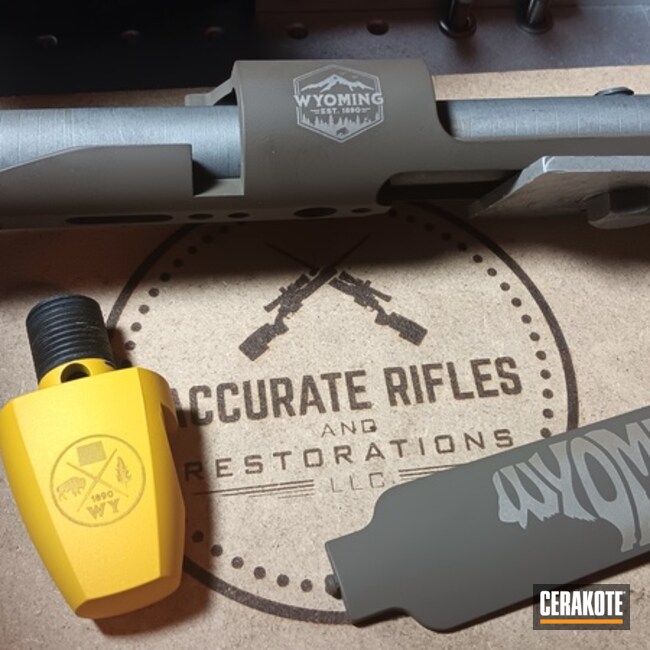 Wyoming Themed Weatherby Mark V