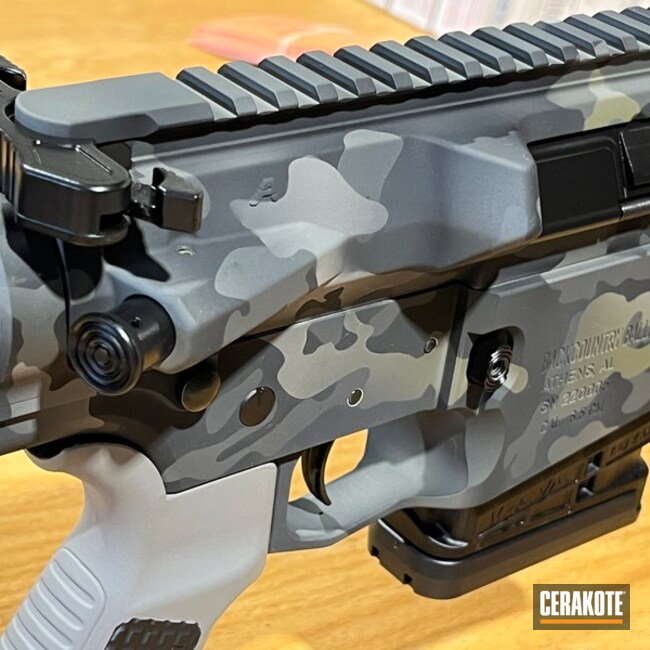 Custom Black Camo Fade