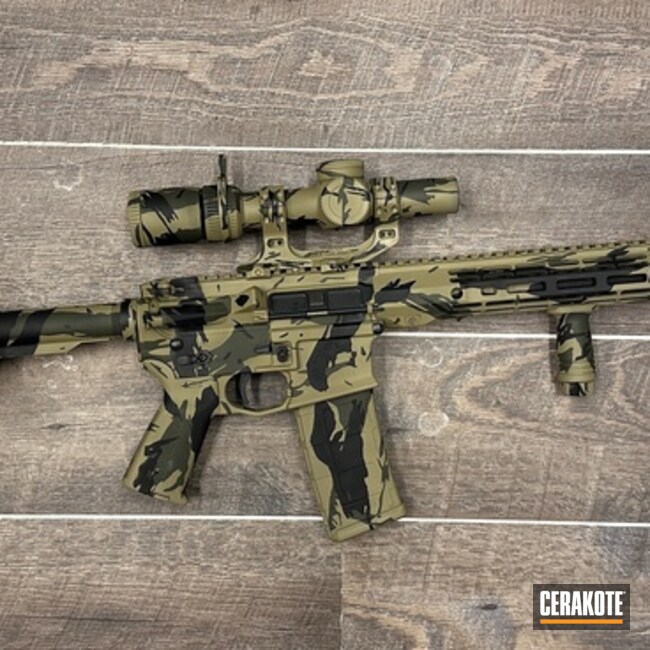 Vietnam Tiger Stripe Ar Custom Patterning