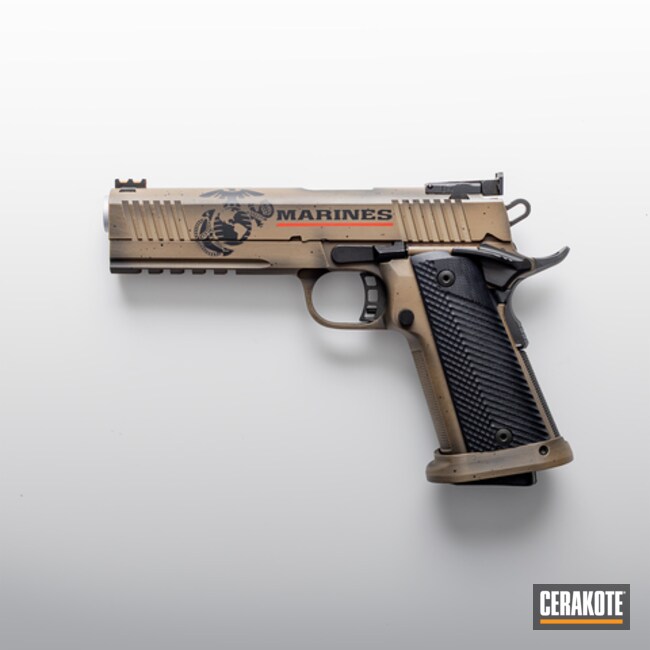 Graphite Black, Firehouse Red And Flat Dark Earth Semper Fi Brotherrrr