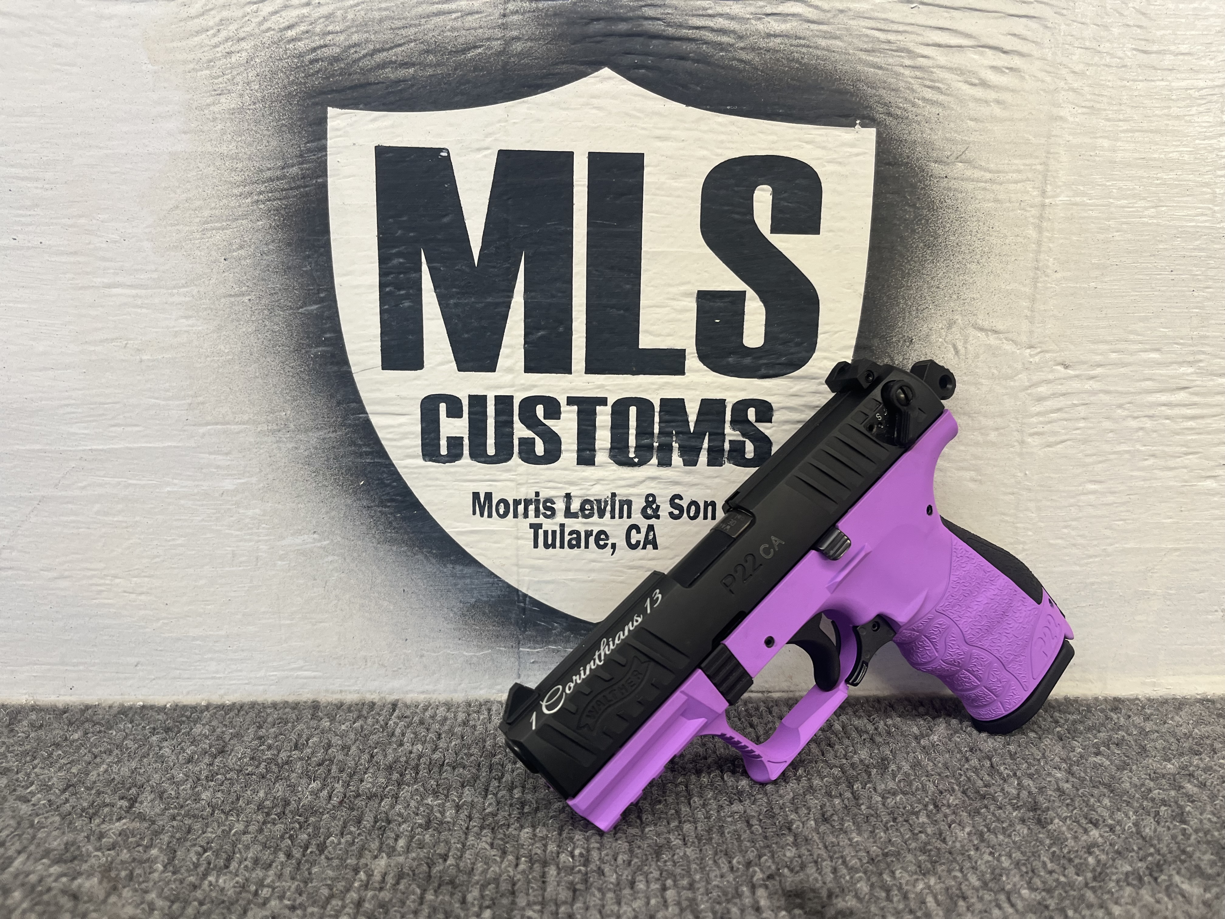 Walther P22 finished with H-332 | Cerakote