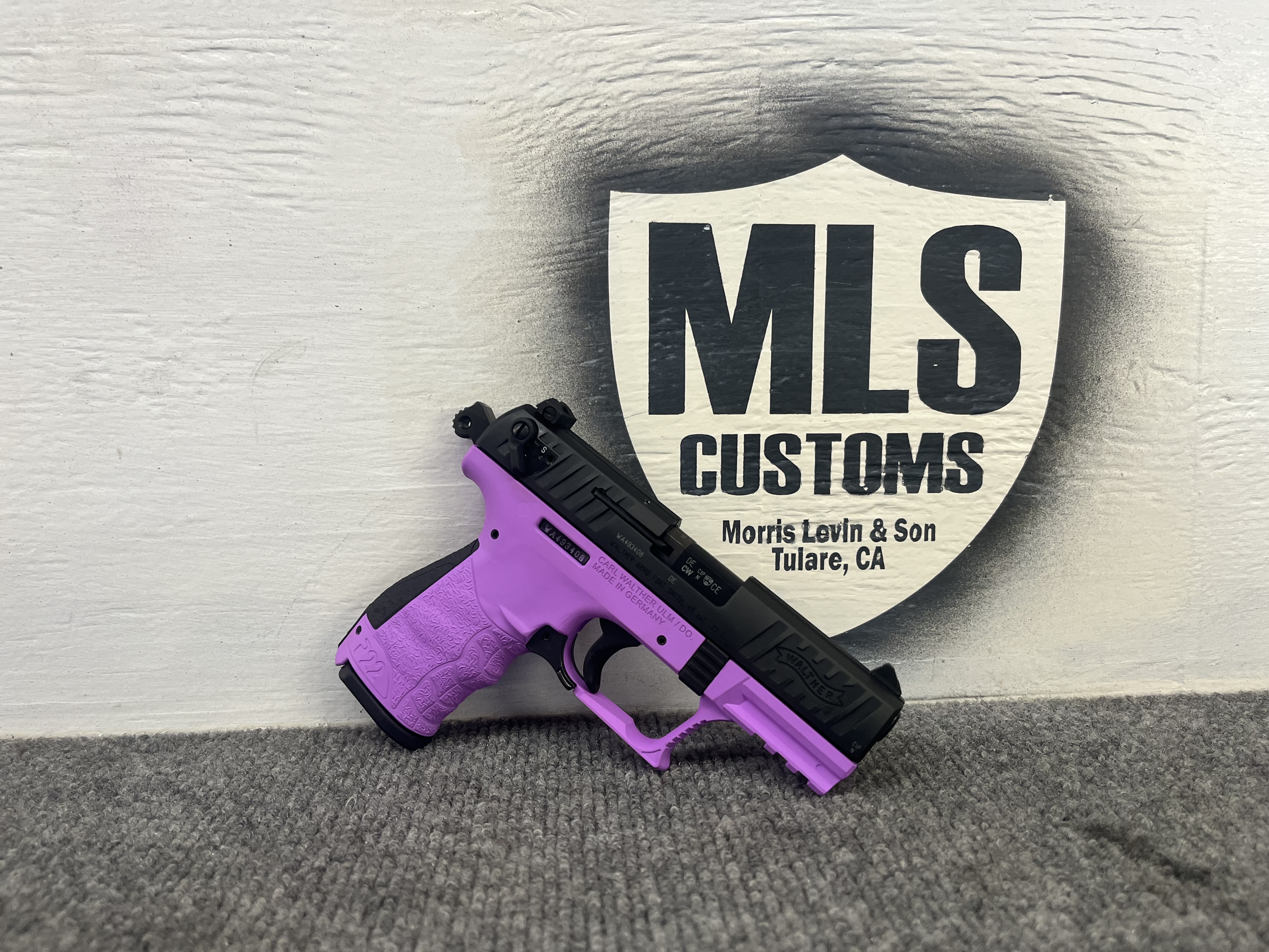 Walther P22 finished with H-332 | Cerakote