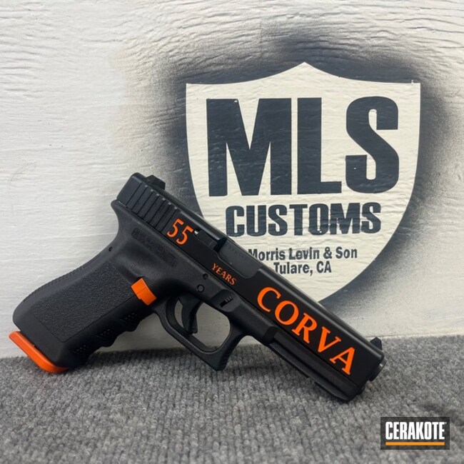 55 Years Glock Coated With Cerakote