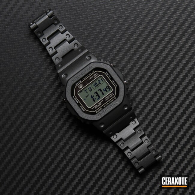 G-shock Coated With Cerakote