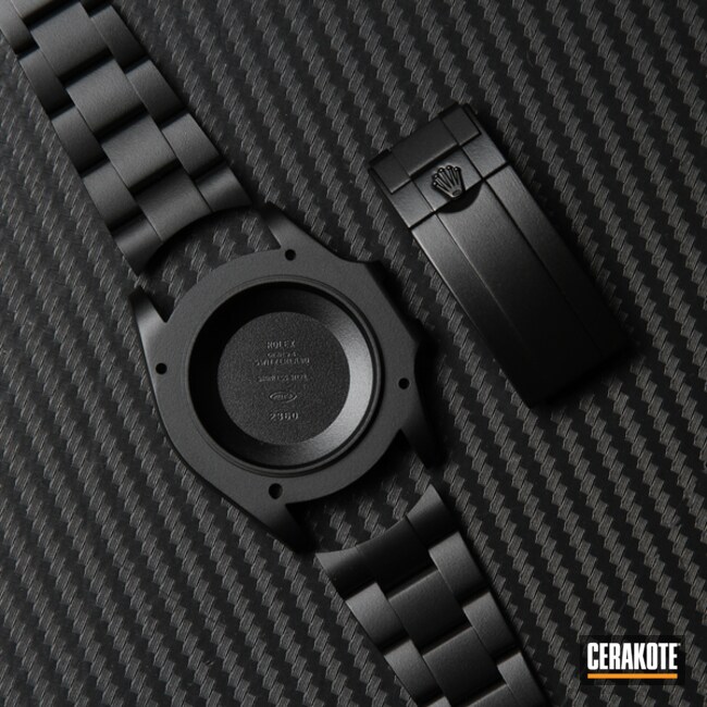 Rolex Coated With Cerakote In H-146