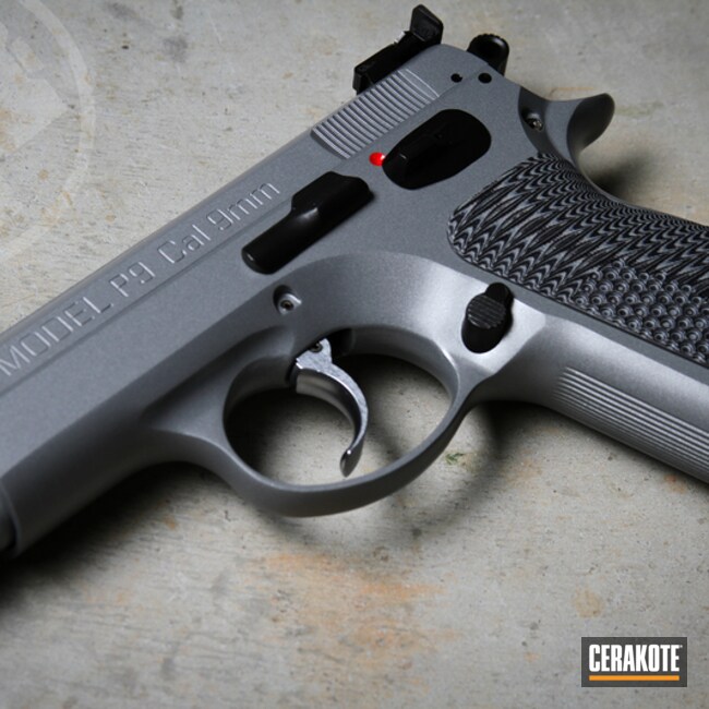 Graphite Black And Titanium Cz75