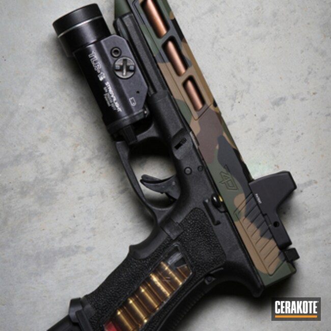 Troy® Coyote Tan, Plum Brown, Highland Green, Graphite Black, Mil Spec O.d. Green And Magpul® Flat Dark Earth Zaffiri