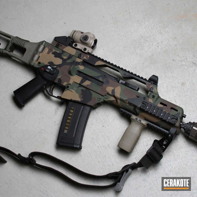 Coated With Cerakote  Hk G36