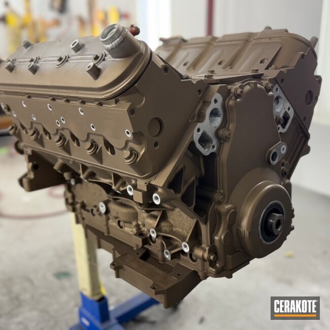 Chevy Ls Coated With Cerakote