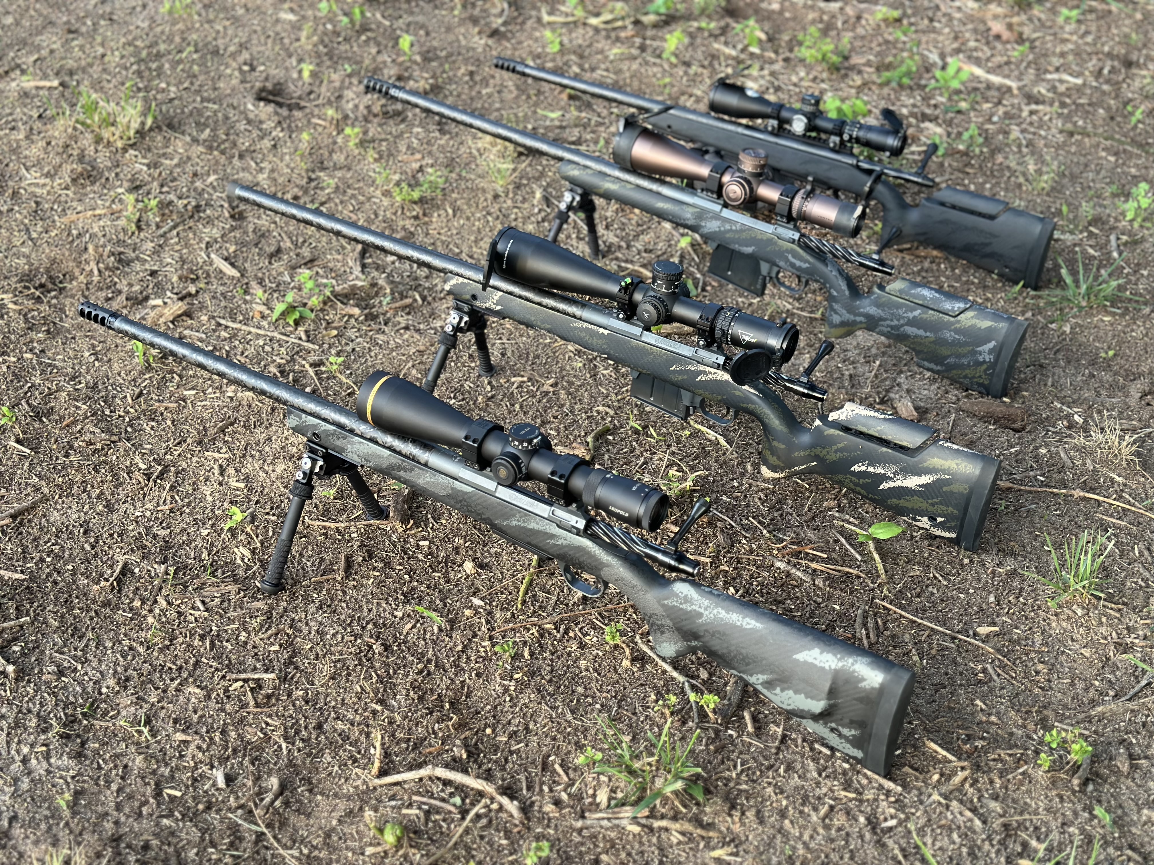 Beautiful Custom Rifiles S8A Custom Bolt Rifles | Cerakote