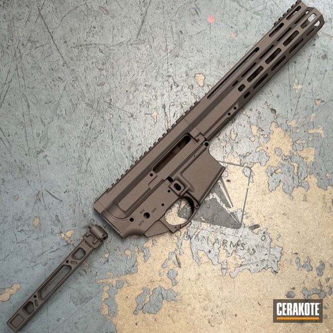 Foxtrot Mike Coated With Cerakote In Vortex® Bronze