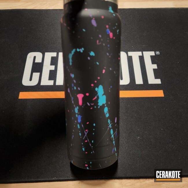 Tumbler With Splatter