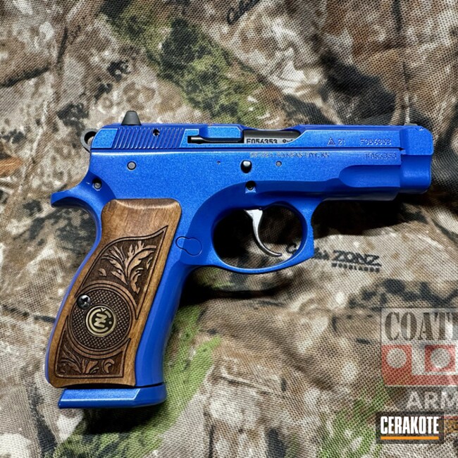 Cz 75 Compact In Velocity Blue