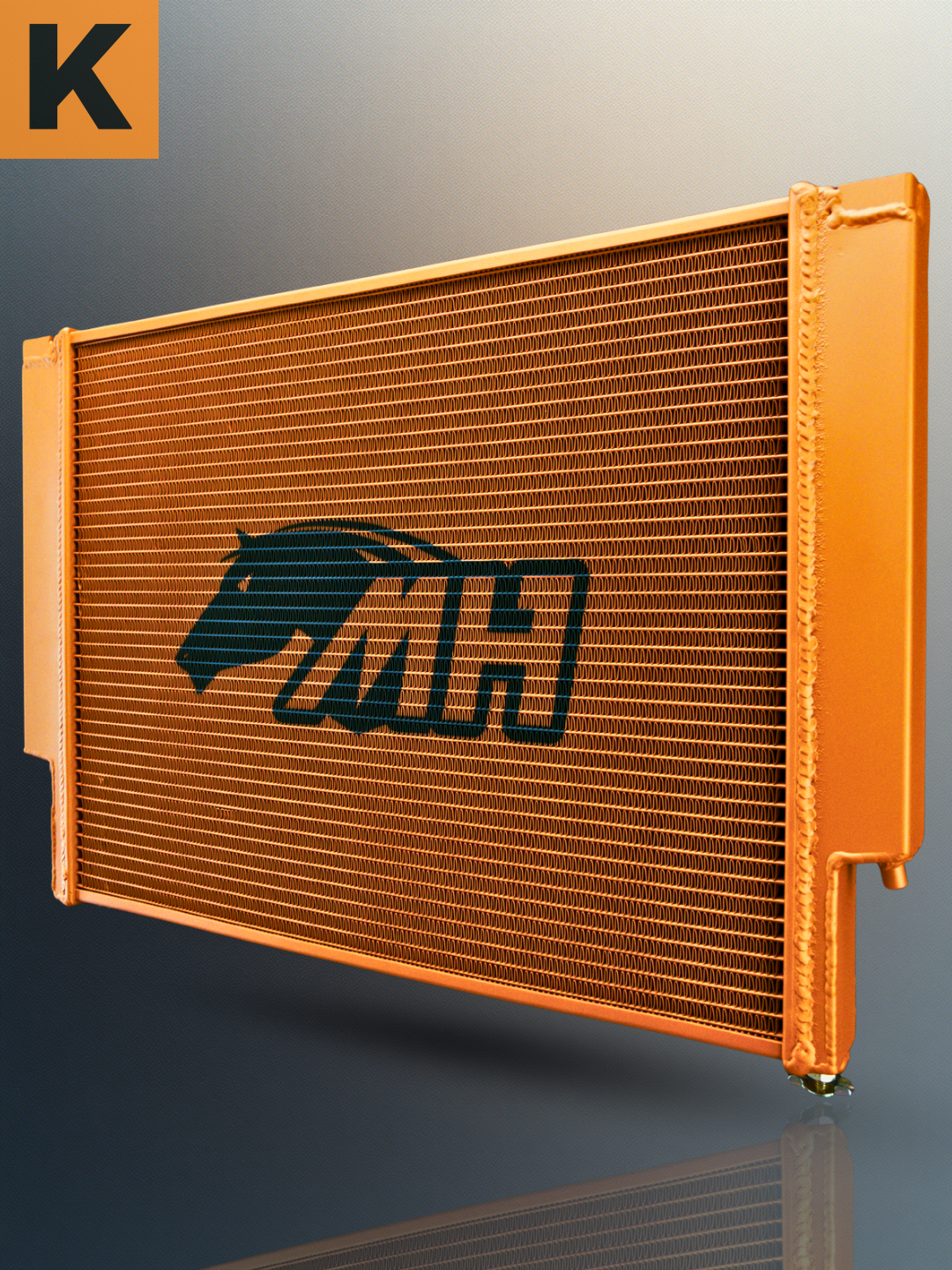 Radiator finished in H-190 and H-309 | Cerakote