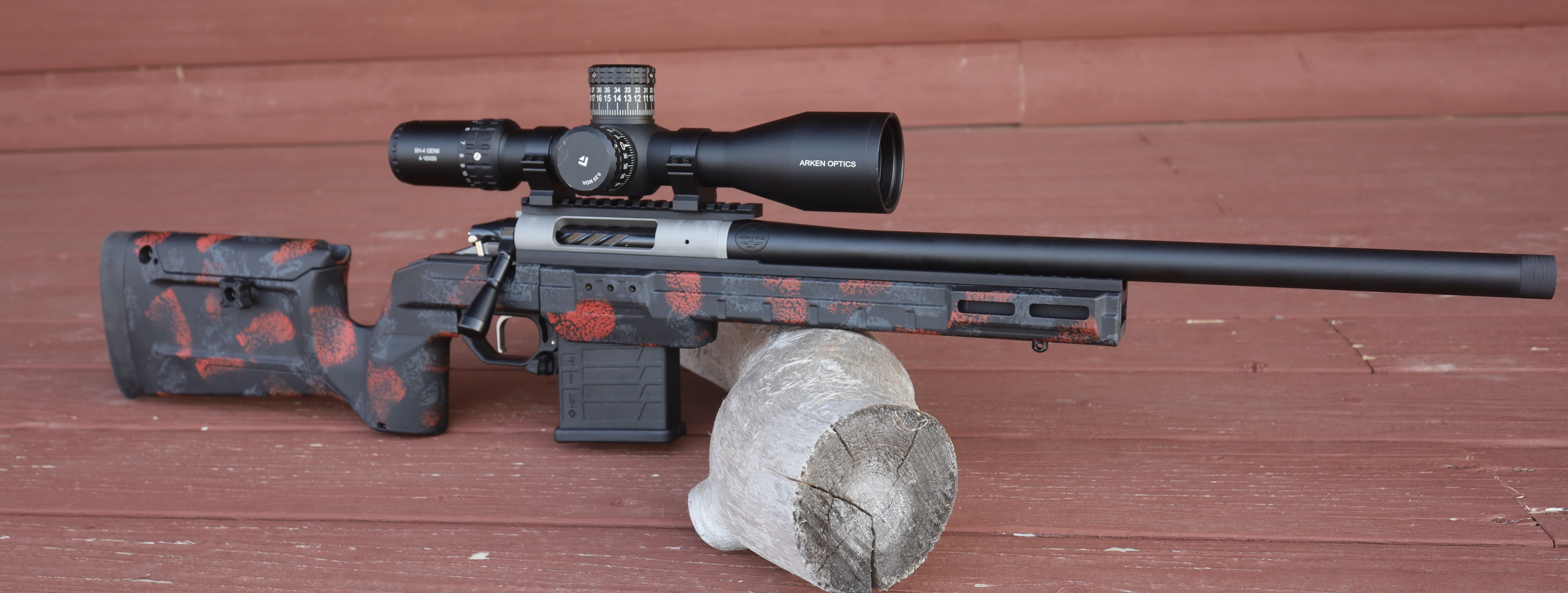 KRG Bravo Chassis with Sponge Camo | Cerakote