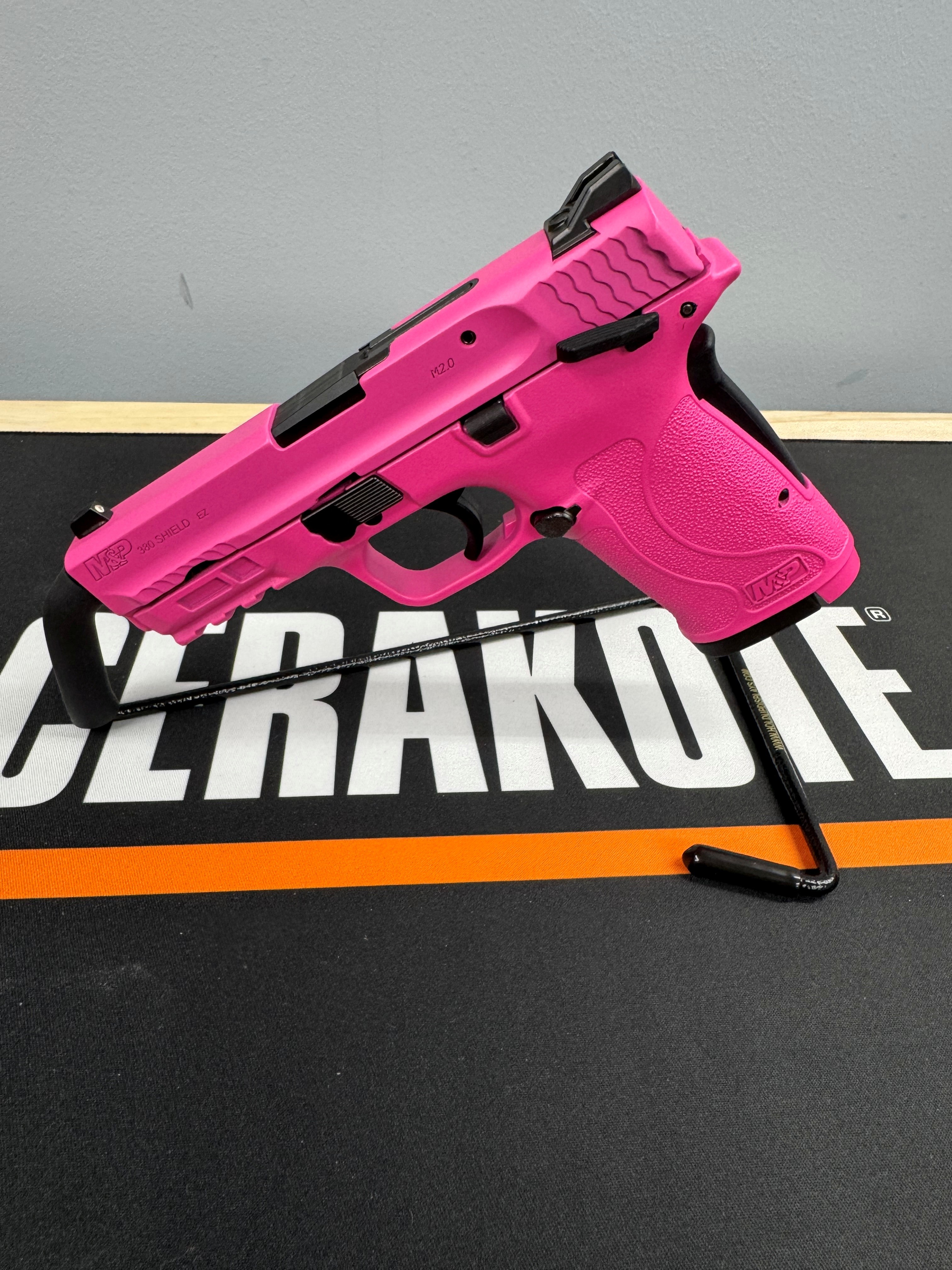 Smith & Wesson Shield 380 Prison Pink | Cerakote