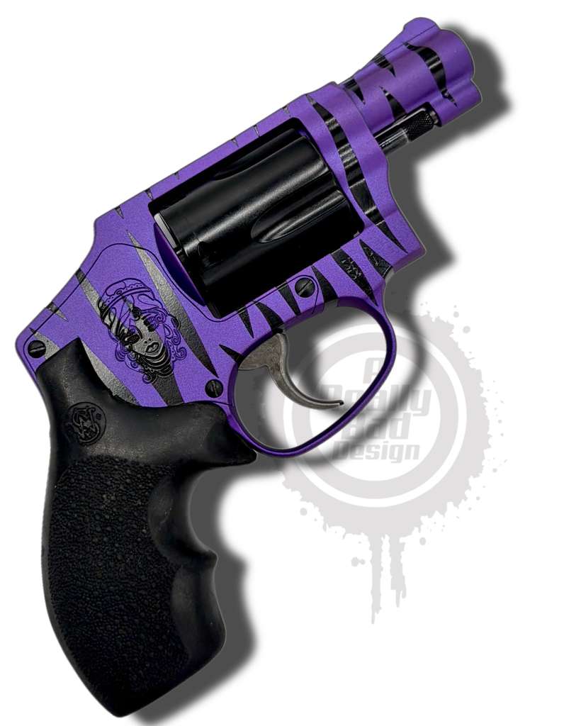 Tiger on Revolver | Cerakote