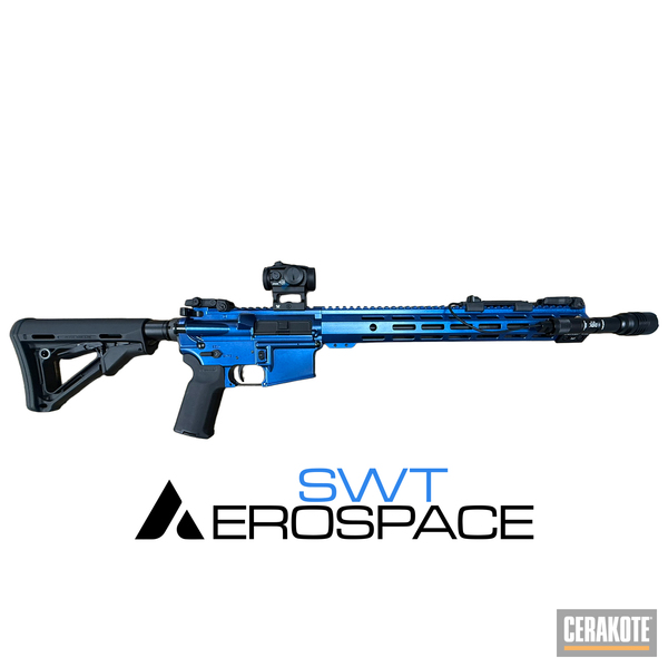Andro AR15 Cerakoted in FX Liberty Blue | Cerakote