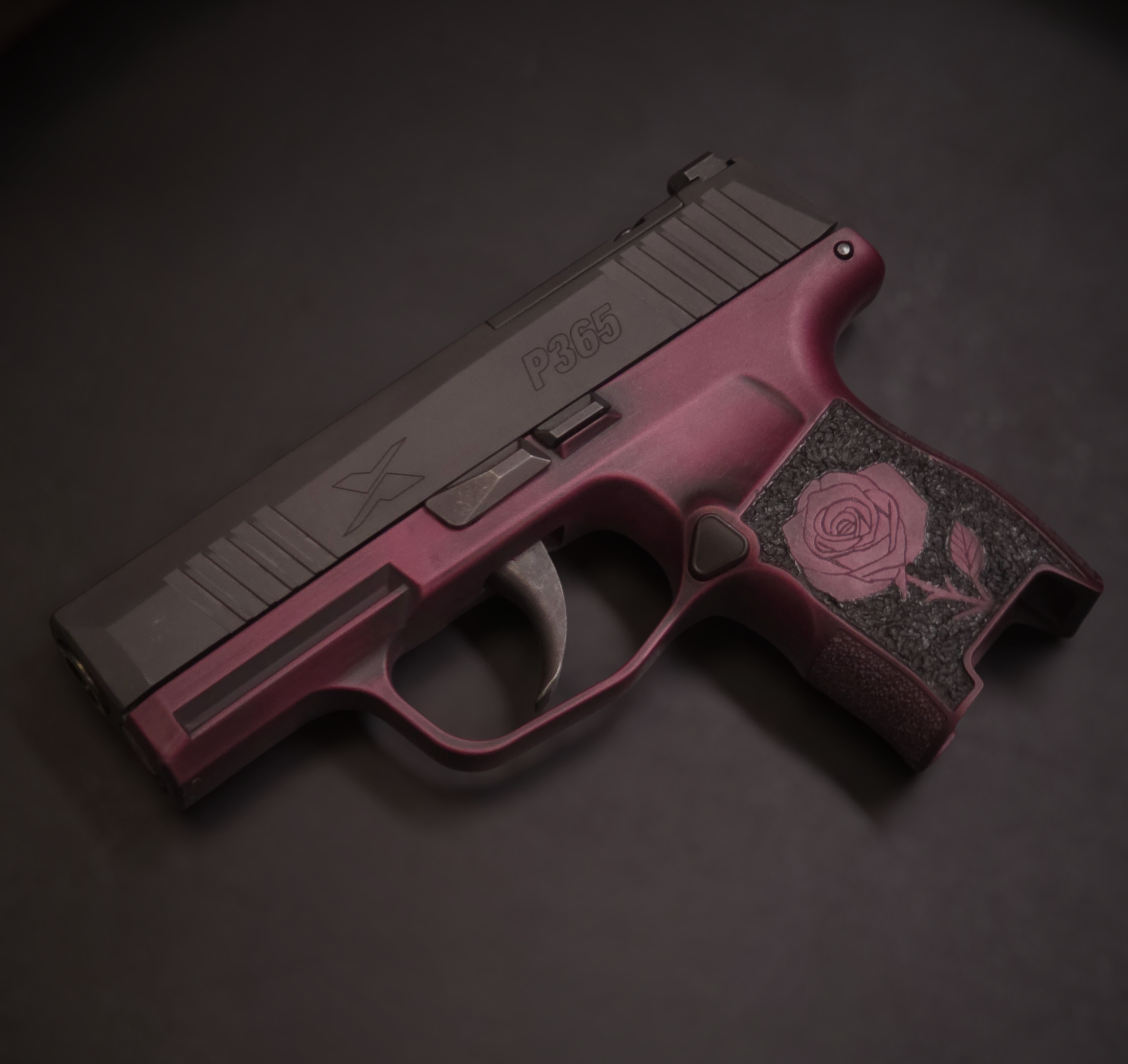Distressed P365 Rose Stipple | Cerakote