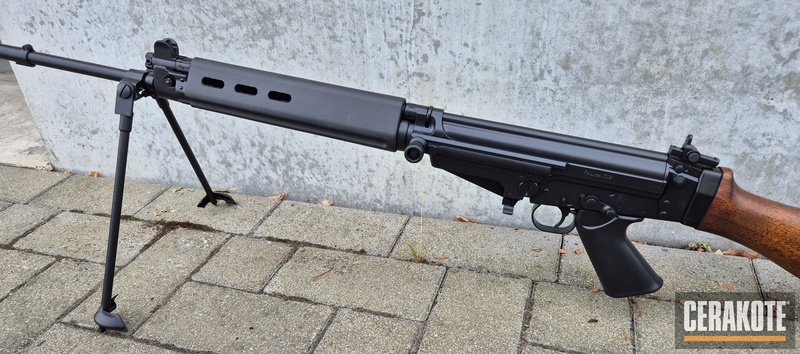 Fn Fal with E-100 | Cerakote